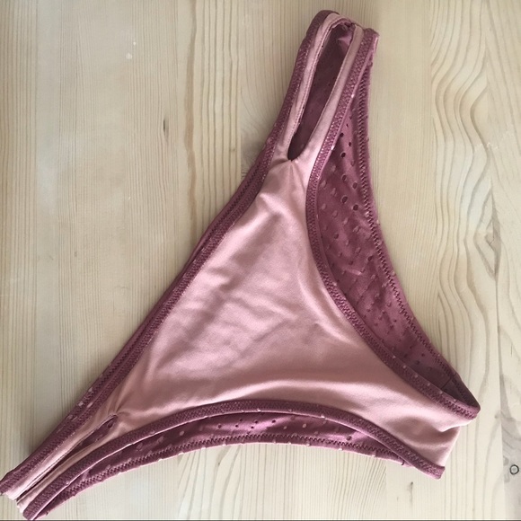 Muted pink swimsuit bottom - Picture 4 of 6